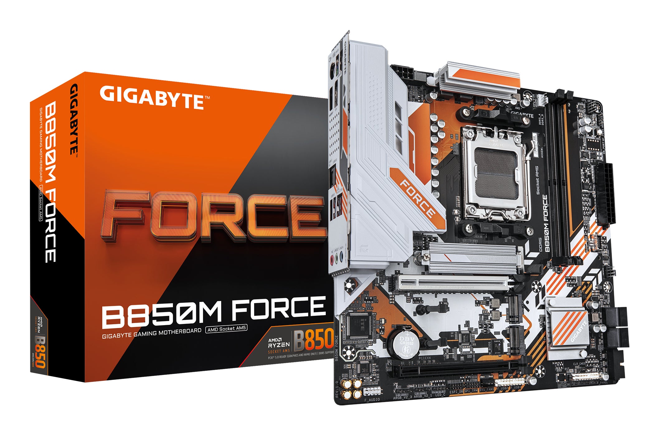 GIGABYTE B850M FORCE bundkort AMD B850 Sokkel AM5 micro ATX