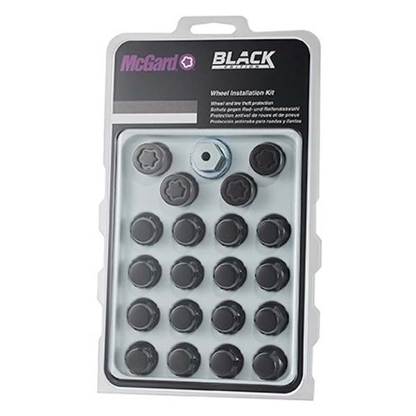 Mcgard 84557SUB install kit møtrik sort m