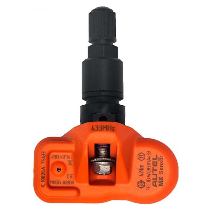 AUTEL MX TPMS / Dæktrykssensor 433 MHz - Sort