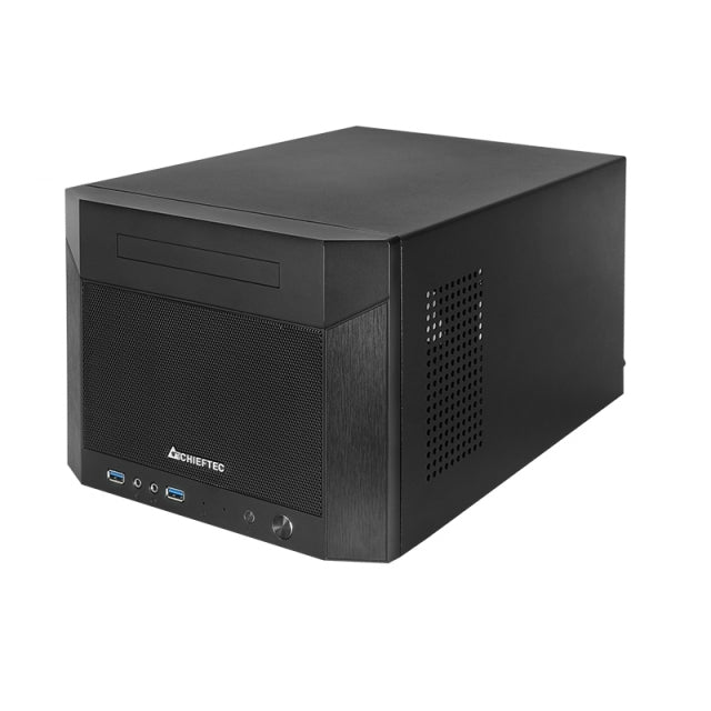 Chieftec Pro Cube Mini CN-01B-OP Tårn ATX Ingen strømforsyning Sort