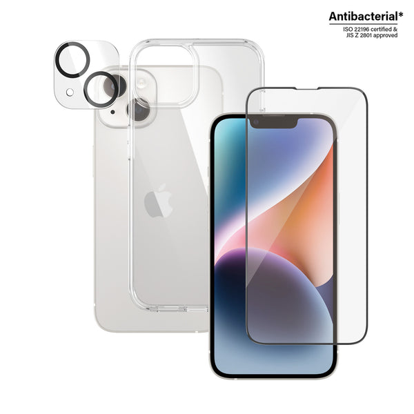 PanzerGlass Screen protectors kit Sort Transparent Apple iPhone 14