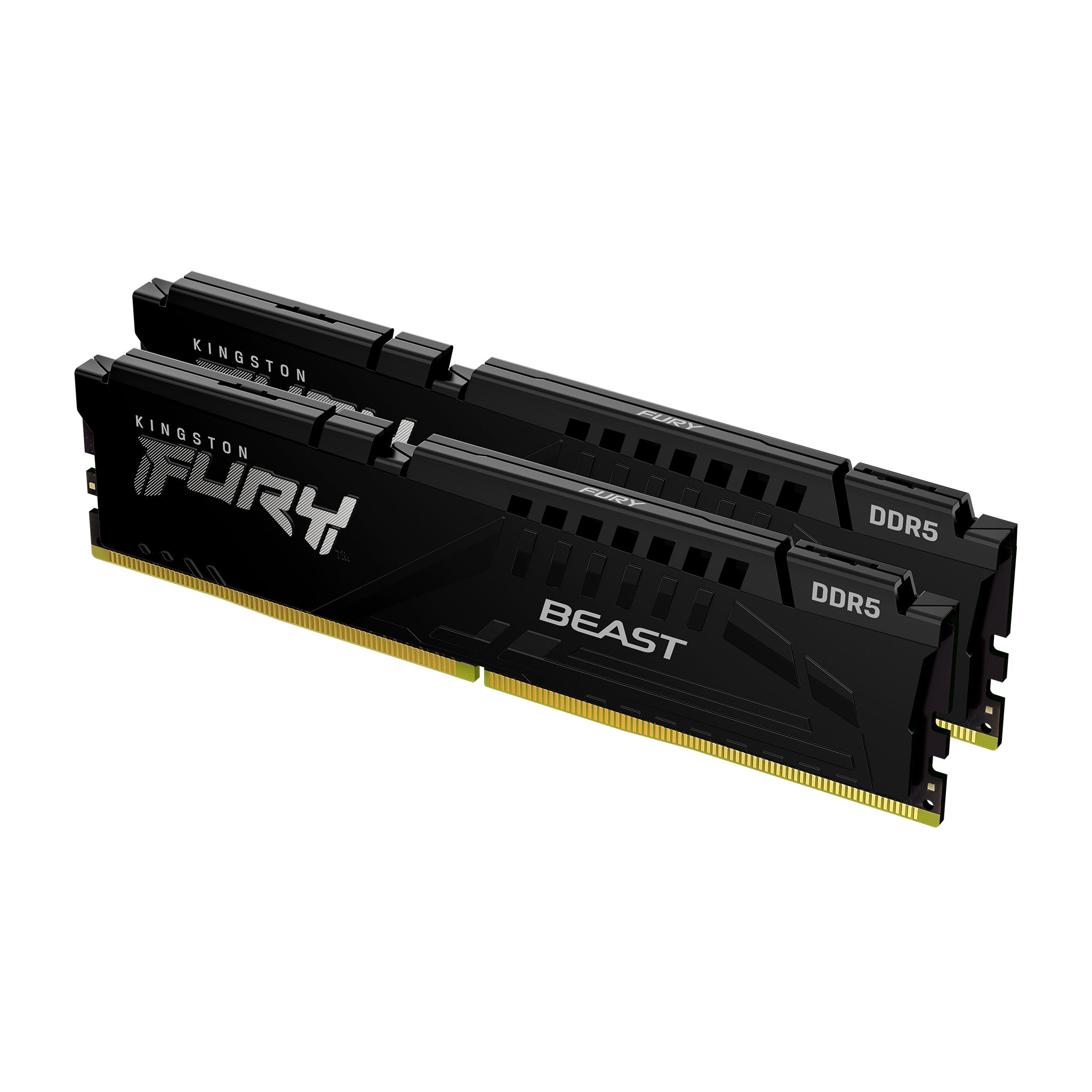 Kingston 32GB 5200 DDR5 DIMM Kit2 FURY Beast Black Hukommelse