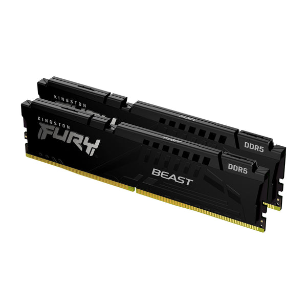 Kingston 32GB 5200 DDR5 DIMM Kit2 FURY Beast Black Hukommelse