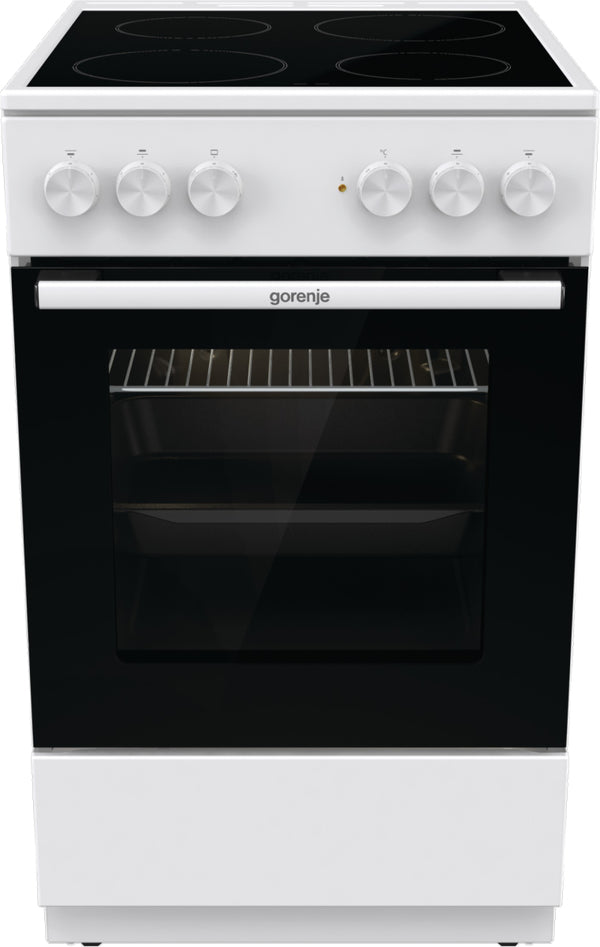 Gorenje GEC5A21WG Fritstående komfur Elektrisk Keramisk Hvid