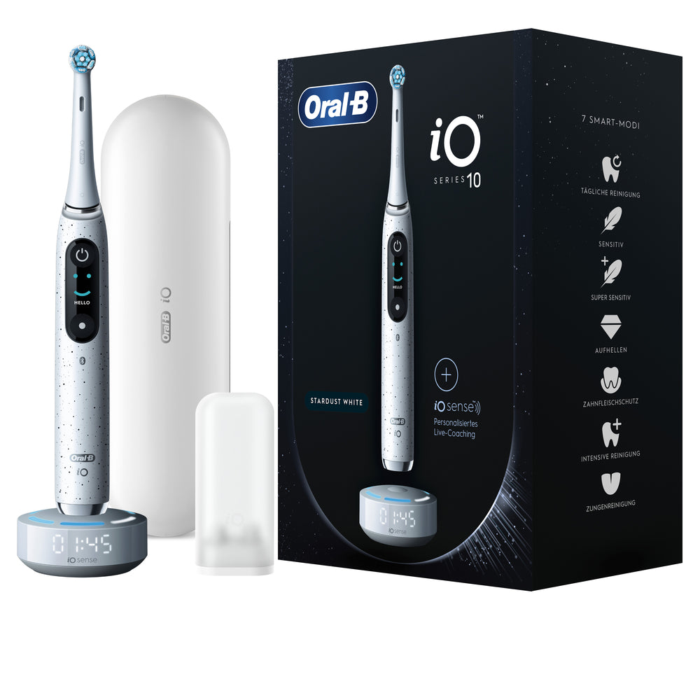 Oral-B iO Series 10 Tandbørste Sort Blå Hvid
