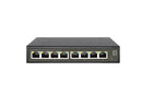 LevelOne GES-2108P netværksswitch Administreret L2 Gigabit Ethernet (10/100/1000) Strøm over Ethernet (PoE) Sort
