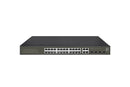 LevelOne GES-2128P netværksswitch Administreret L2 Gigabit Ethernet (10/100/1000) Strøm over Ethernet (PoE) Sort