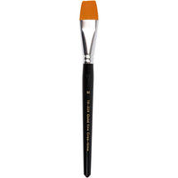 Nylon Pensler 6 stk. - Flade, 21 cm, 24 mm Bredde