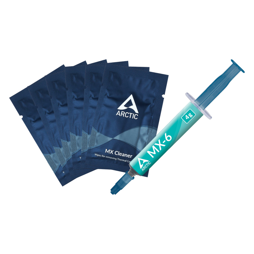 Arctic MX-6 Thermal Paste (4g) + 6pcs MX Cleaner