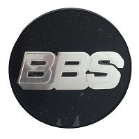 BBS centerkapsel ø76,5 sølv/sort