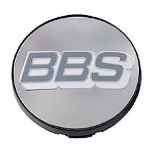 BBS centerkapsel ø 56,0mm grå/hvid,sølv