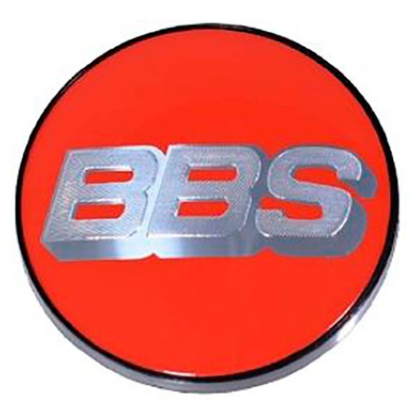 BBS centerkapsel ø56 mm sølv/rød nürburgring-edition