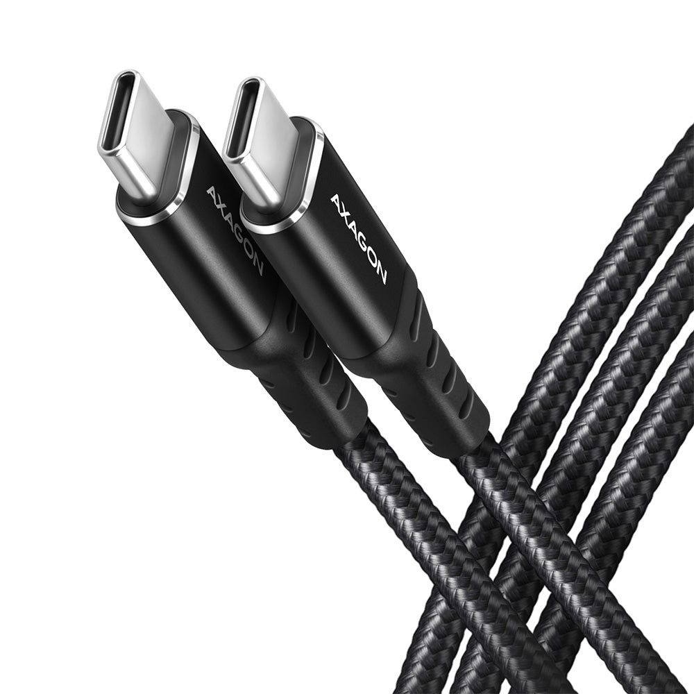 Axagon BUCM432-CM10AB USB-kabel USB4 Gen 3x2 1 m USB C Sort