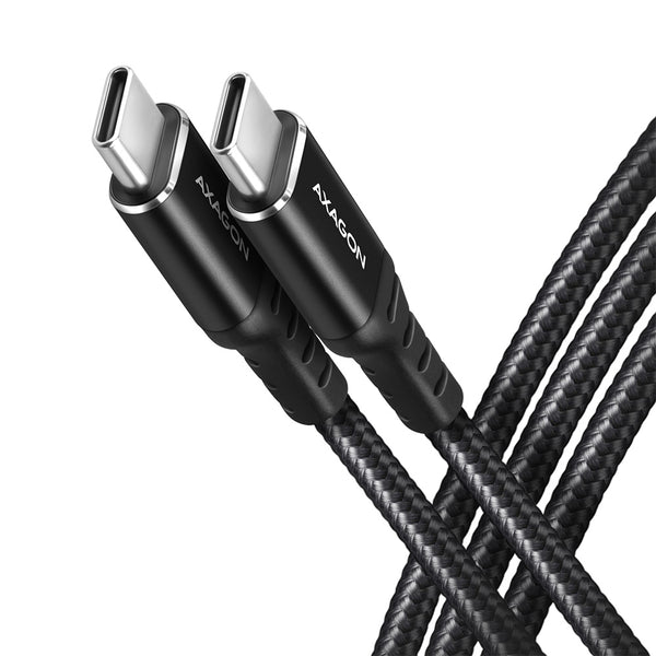 Axagon BUCM432-CM10AB USB-kabel USB4 Gen 3x2 1 m USB C Sort