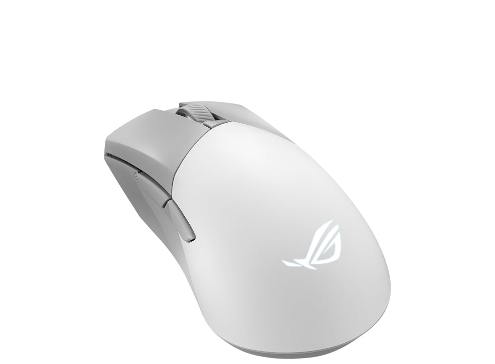ASUS ROG Gladius III Wireless AimPoint Optisk Trådløs Kabling Hvid
