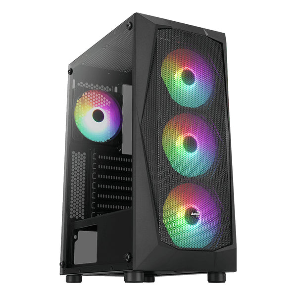 AeroCool Falcon ARGB Tower ATX Sort
