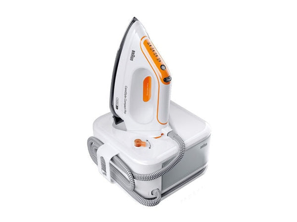 Braun CareStyle Compact Pro IS 2561 Dampstrygejern 2400W Orange Hvid