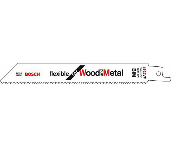 Bosch flexible for Wood and Metal S 922 VF Savklinge Vekselsav