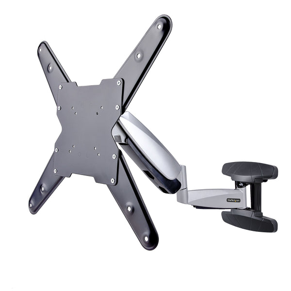 StarTech.com VESA TV Wall Mount, TV Mounting Bracket For 23-55 Displays, Adjustable Full Motion TV Wall Mount Supports 66lb (30kg), Extendable/Tilting/Swivel Monitor Wall Mount - Low Profile/Slim Display Mount (FHA-TV-WALL-MOUNT) Monteringssæt Fladt pan