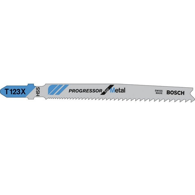 Bosch Progressor for Metal T 123 XF Savklinge Vekselsav