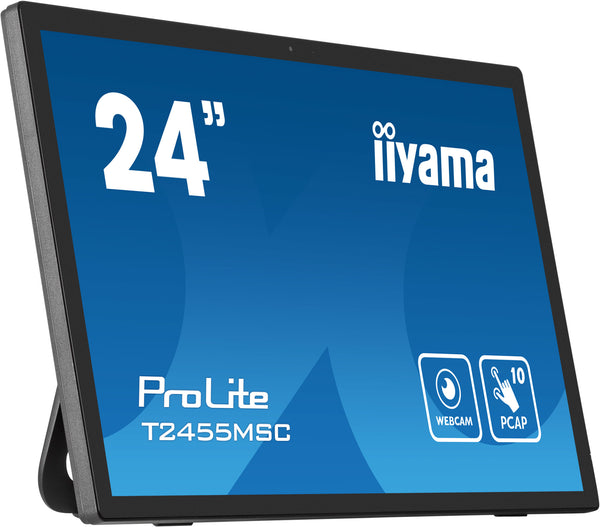 iiyama ProLite T2455MSC-B1 24 1920 x 1080 (Full HD) HDMI DisplayPort USB