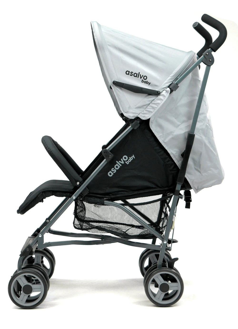 Klapvogn Trotter Plus Justerbar – Antracit – Asalvo