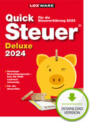QuickSteuer Deluxe 2024 Hjem/liv - personlig finans/skatteforberedelse 1 PC Tysk