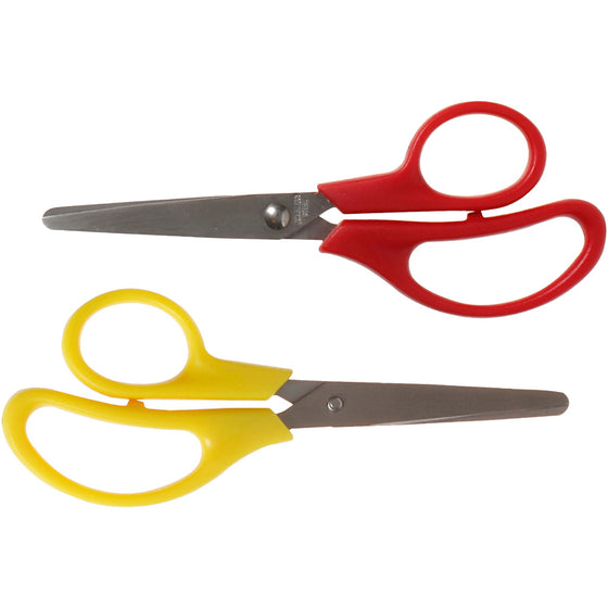 Børnesakse, L: 12,5 cm, rund, højre- og venstrehånd, 12 stk./ 1 pk.