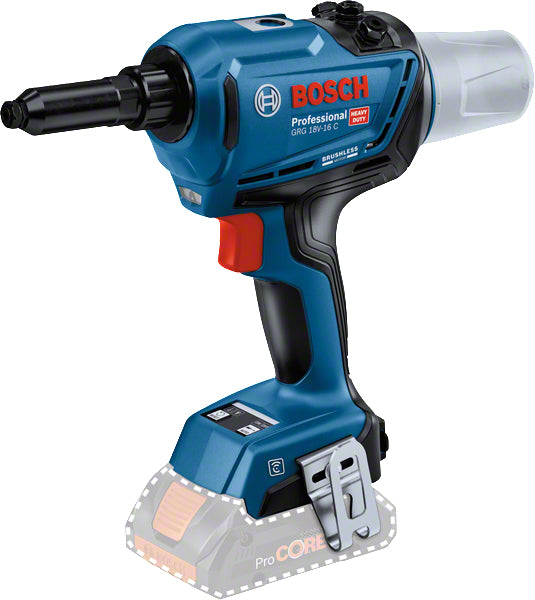 Bosch GRG 18V-16 C Professional Nittemøtrikpistol Uden batteri Batteri og lader ikke inkluderet