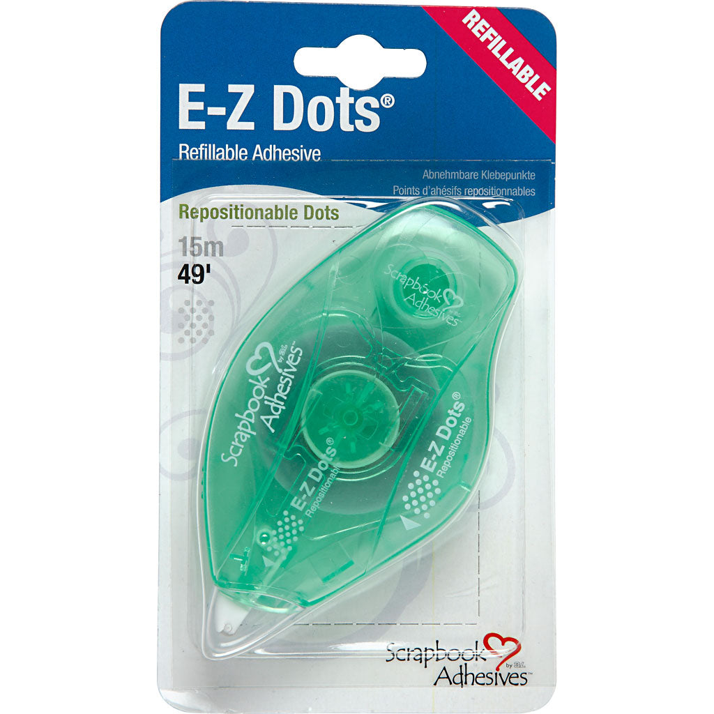 E-Z Runner®, prikker, non-permanent lim, B: 8 mm, 13 m/ 1 rl.
