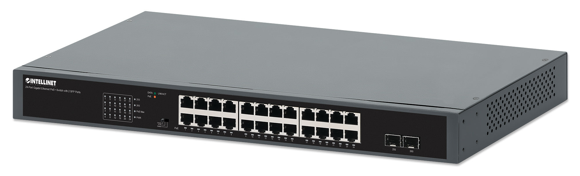 Intellinet 24-porte Gigabit Ethernet PoE+