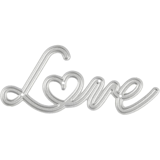 Skæreskabelon Love 69x30,5 mm - Perfekt til Håndværk