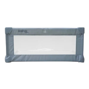 Sengehest 90 cm foldbar grå – til barneseng/voksenseng, inkl. stropper – Asalvo