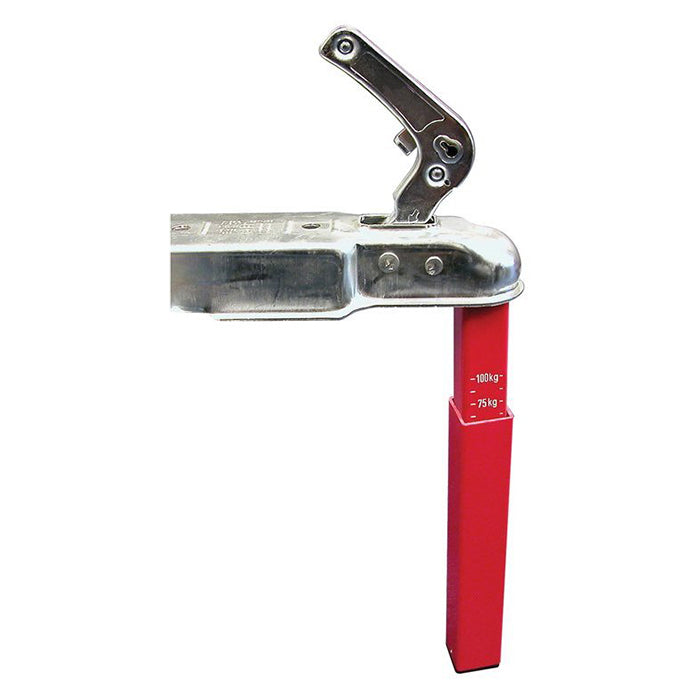 Kugletryksmåler til campingvogn & trailer 50 - 100 kg, præcis 12,5 kg interval - Carpoint