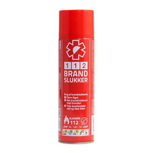 112 Brandslukker 400 ml. inkl. Neoprentaske