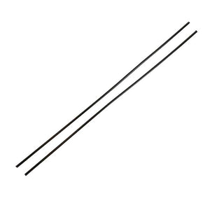 Dørkantbeskytter sort gummi 60 cm