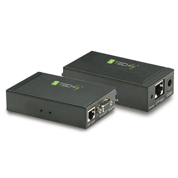 TECHly VGA Cat5e/6 Extender Video/audio ekspander