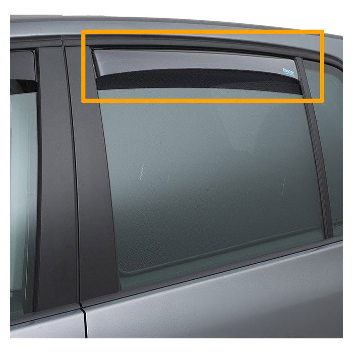 Climair bagvindafviser Mitsubishi Eclipse 2017-, 5-dr