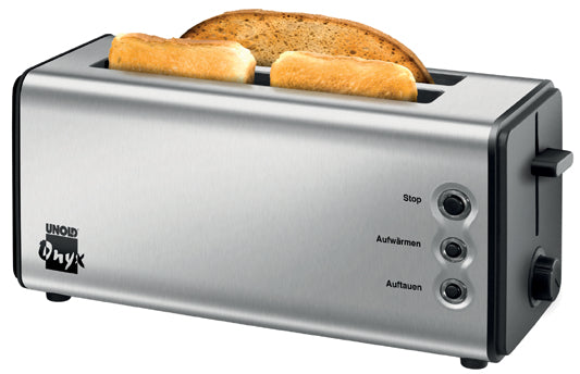 UNOLD Onyx 38915 Duplex Brødrister Rustfrit stål/sort