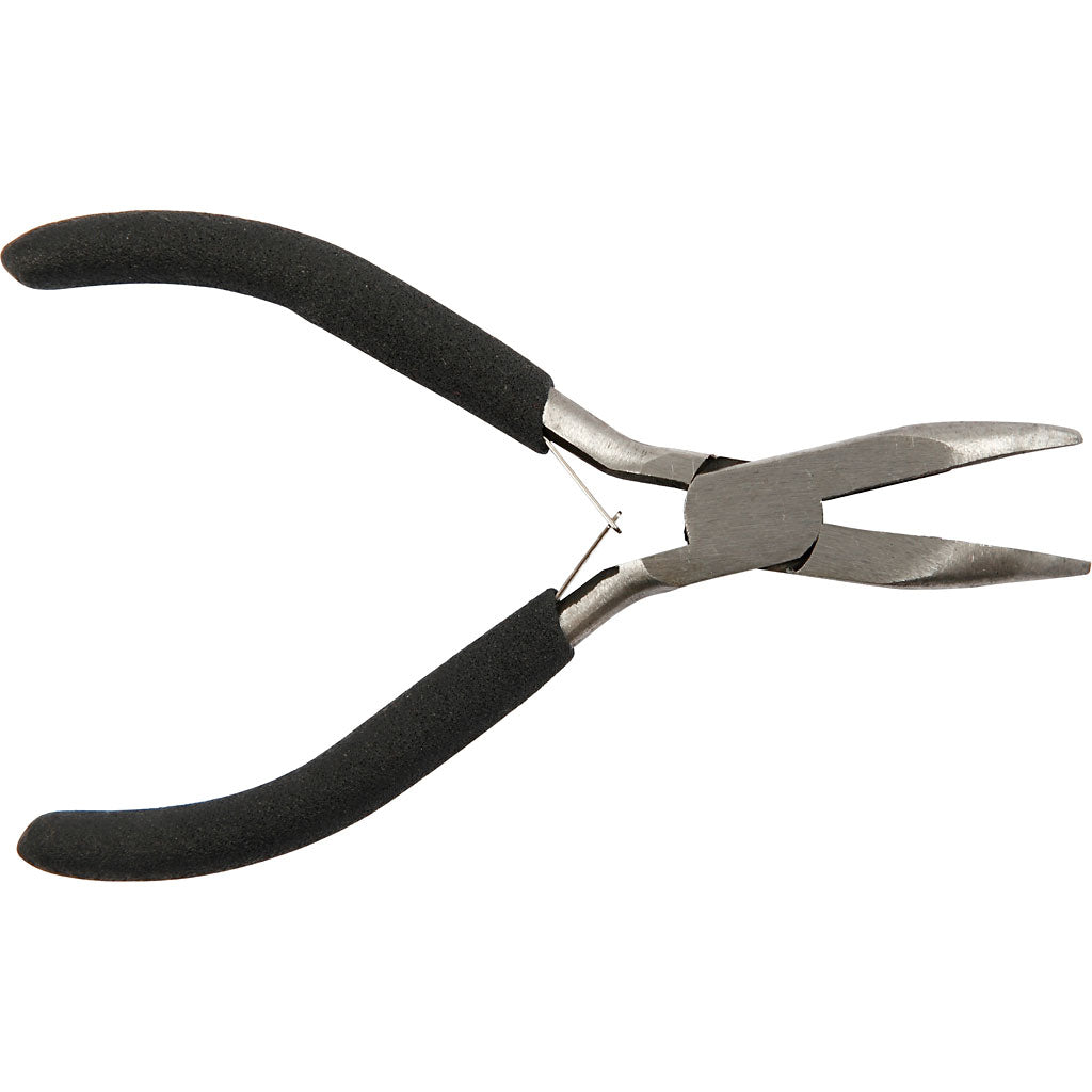 Buet spidstang, L: 12,4 cm, 1 stk.