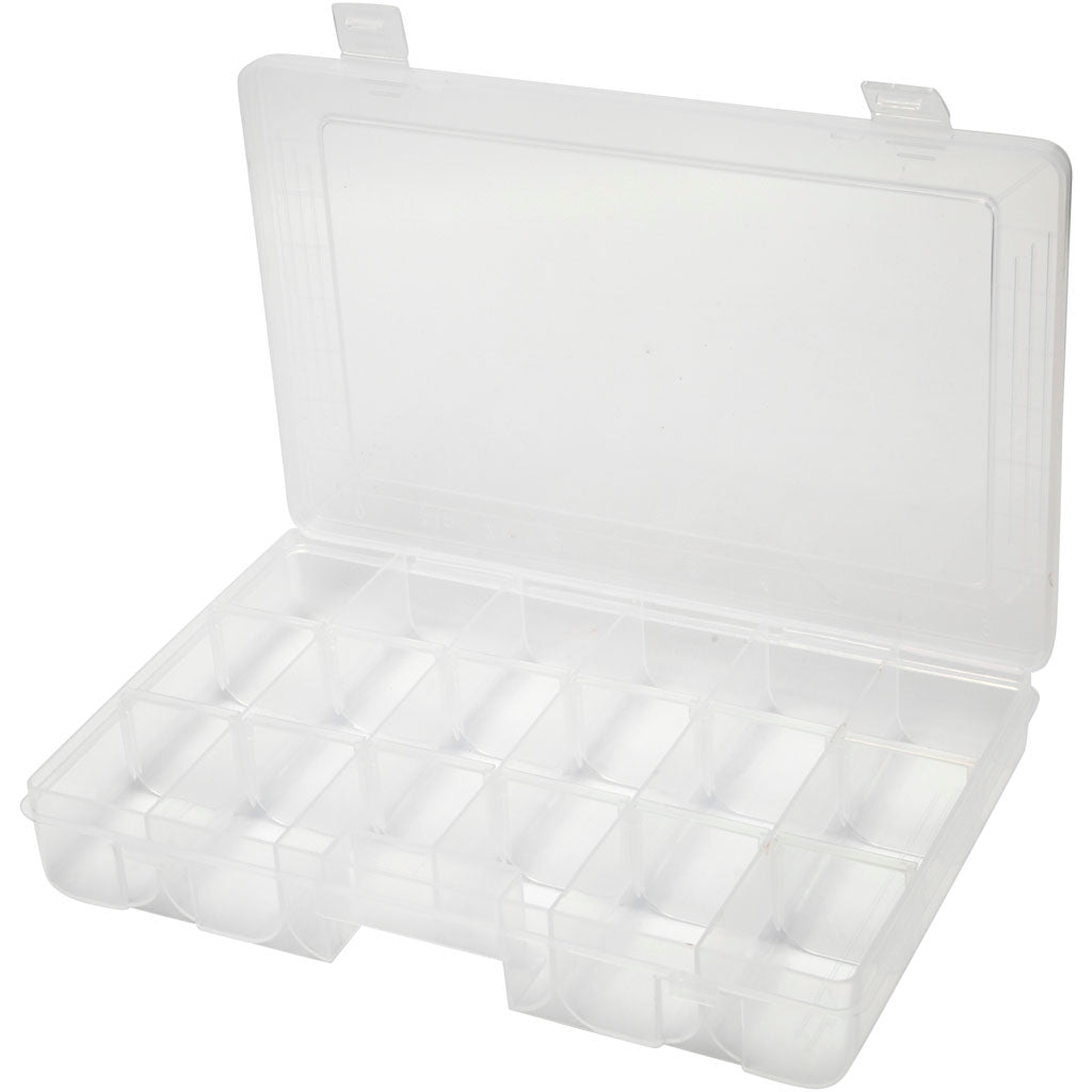 Systemkasse, str. 27x19 cm, hulstr. 5x4,5 cm, 1 stk.