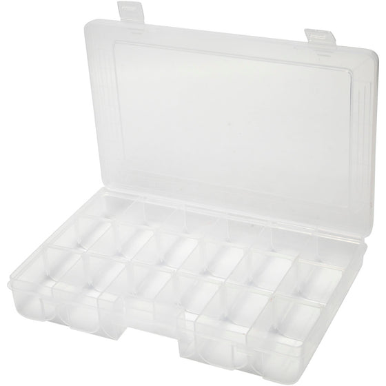 Systemkasse, str. 27x19 cm, hulstr. 5x4,5 cm, 1 stk.