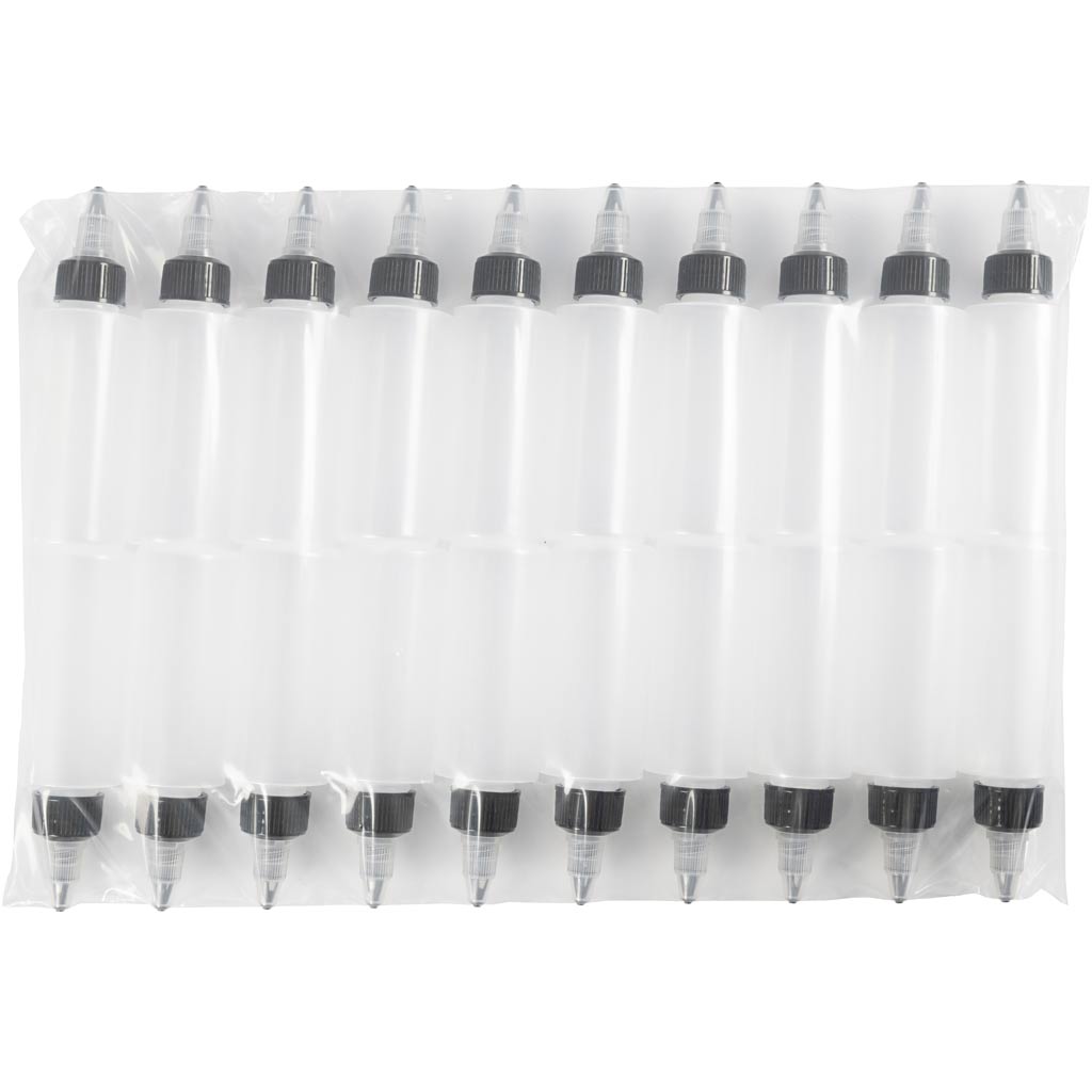 Limflaske med spids, 60 ml, 20 stk./ 1 pk.