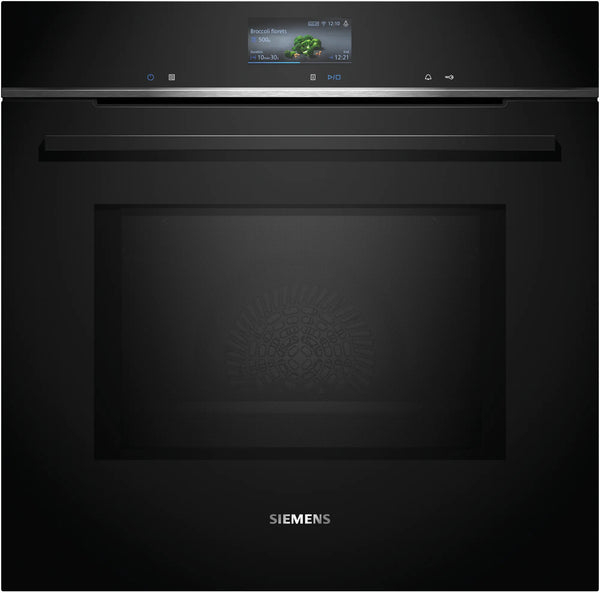 Siemens iQ700 Sort Kombinationsovn 67liter Kombinationsovn