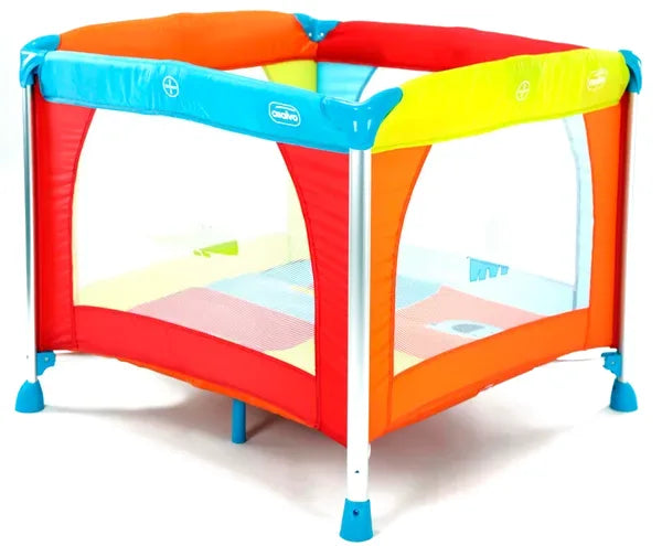 Kravlegård Aluminium 99 X 99 Cm Foldbar – Jungle – Asalvo