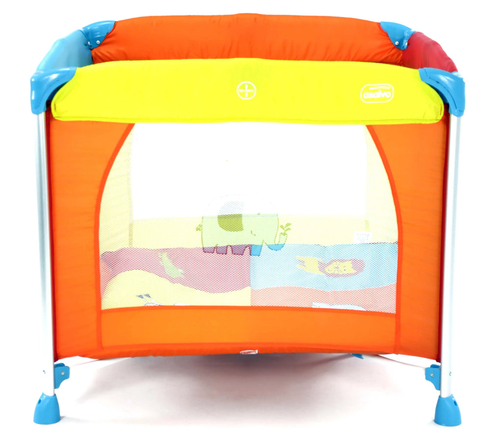 Kravlegård Aluminium 99 X 99 Cm Foldbar – Jungle – Asalvo
