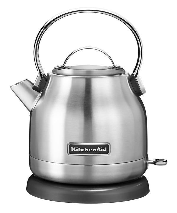 KitchenAid 5KEK1222ESX elkedel 1,25 L 2200 W Sort, Rustfrit stål