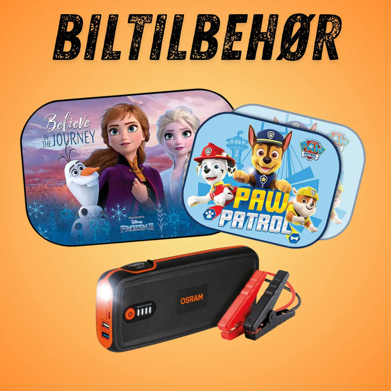 indvendig og udvendig biltilbehør