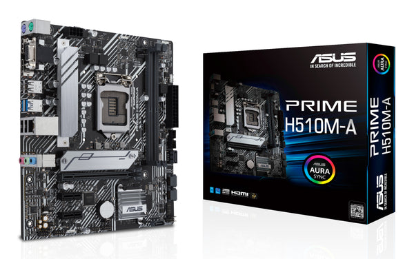 ASUS PRIME H510M-A Micro-ATX LGA1200  Intel H510