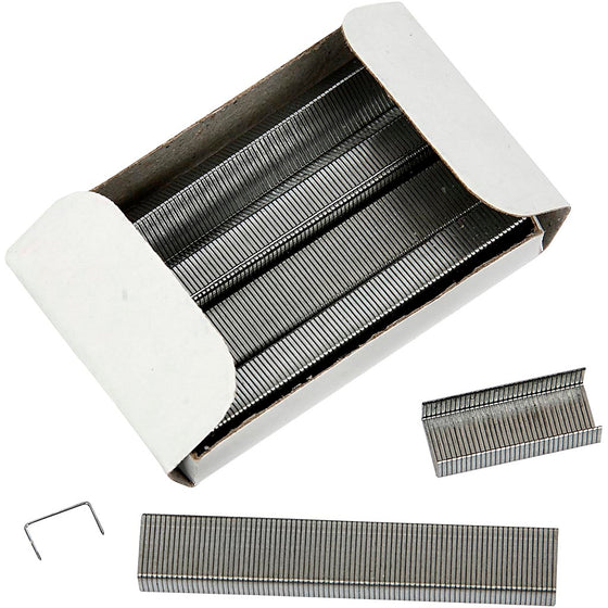 Hæfteklammer, nr. 6/4, B: 6 mm, 10x1000 stk./ 1 pk.